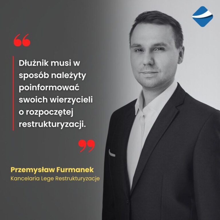 Jak dowiem się, że mój dłużnik rozpoczął restrukturyzację?