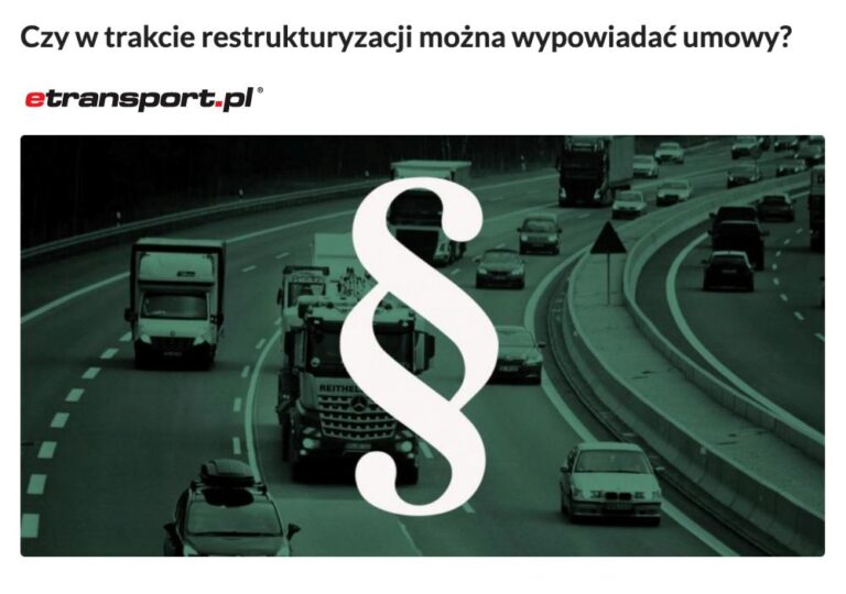Czy w trakcie restrukturyzacji można wypowiadać umowy?