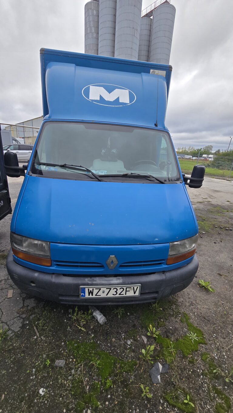 Samochód – RENAULT MASTER 2.5 DCI – 80%